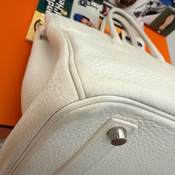 Hermes Birkin 35 in Clemence Leather - Picture 4 of 15